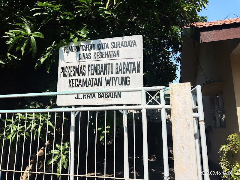 Foto Outlet Puskesmas Pembantu Karah di Wiyung, Surabaya