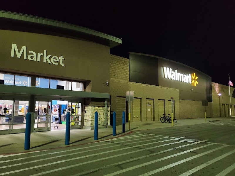 Walmart store in Bryan TX