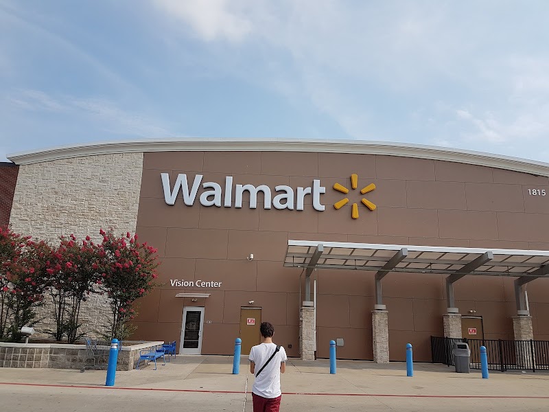Walmart store in Bryan TX