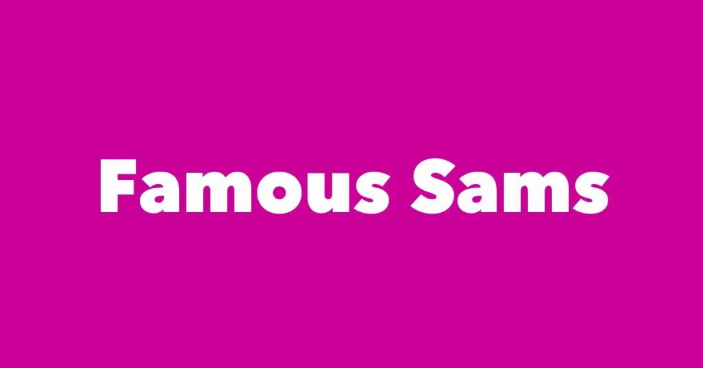 Cover Famous Sams In History