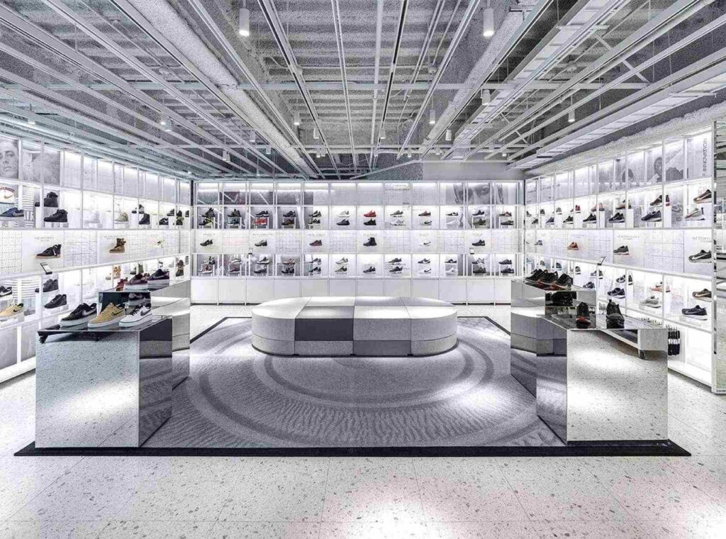 Niketown Paris, Champs Élysées, Paris, France