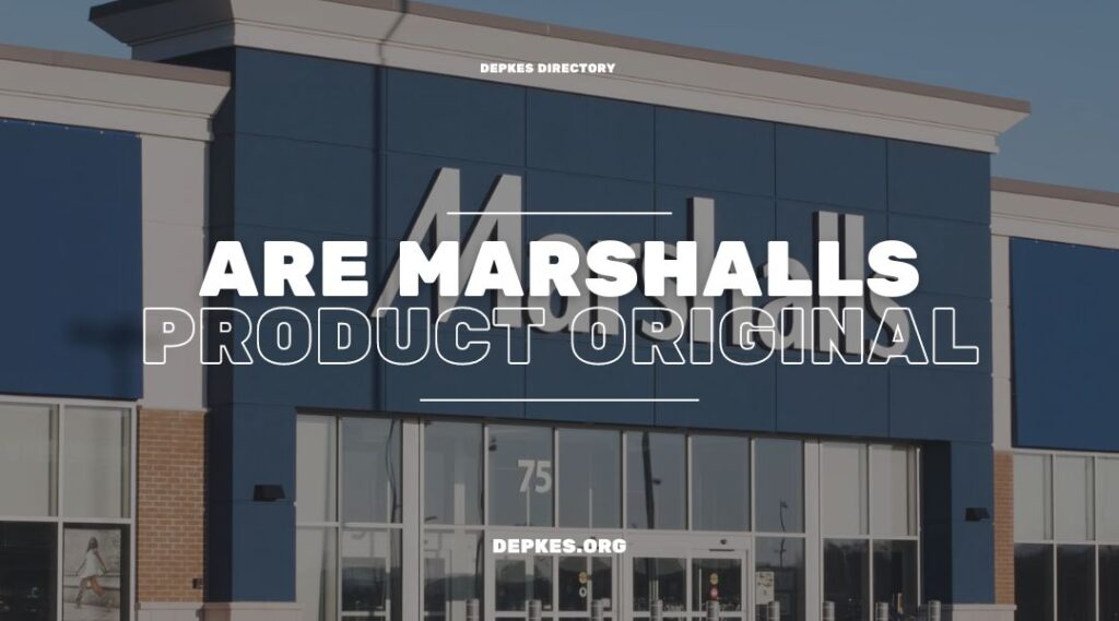 Cover Are Marshalls Product Original