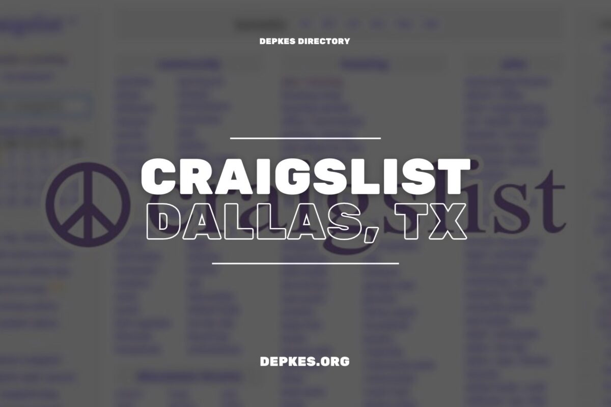 Cover Craigslist Dallas, Tx