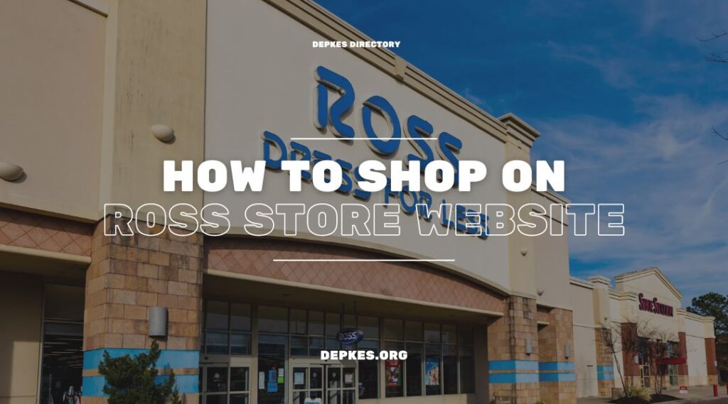 Cover How To Shop On Ross Store Website