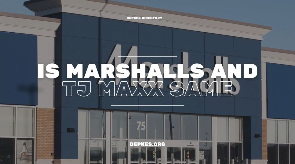 Cover Is Marshalls And Tj Maxx Same