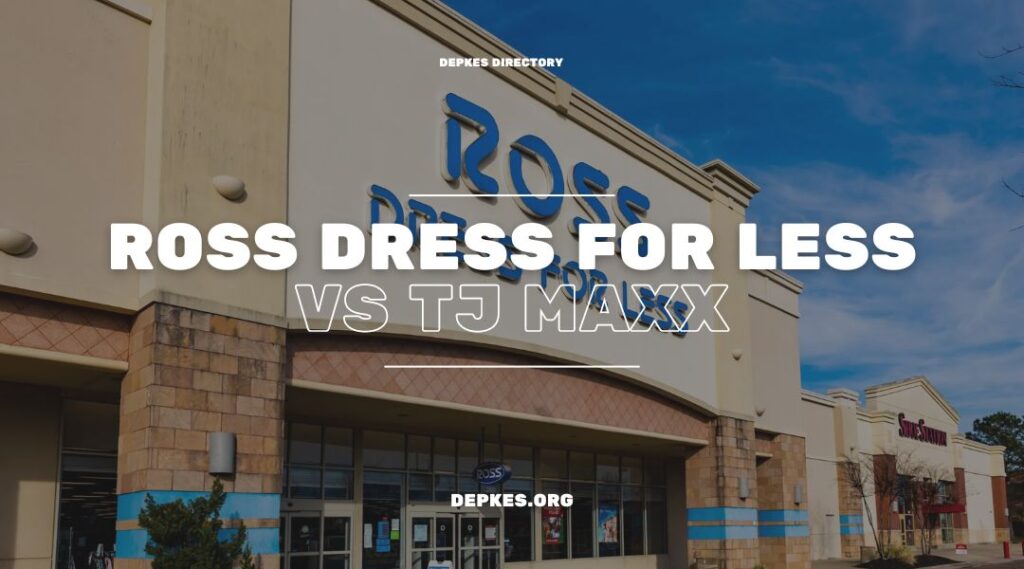 Cover Ross Dress For Less Vs Tj Maxx