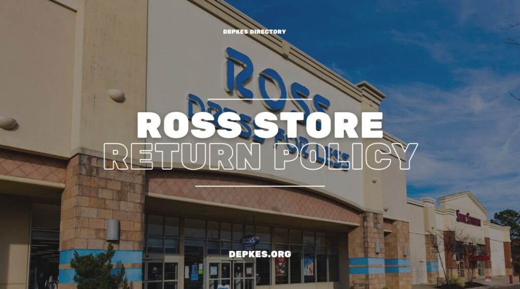 Cover Ross Store Return Policy