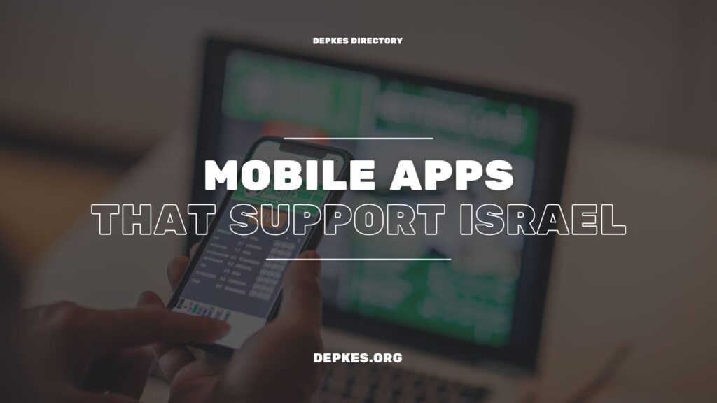 Cover Mobile Apps That Support Israel