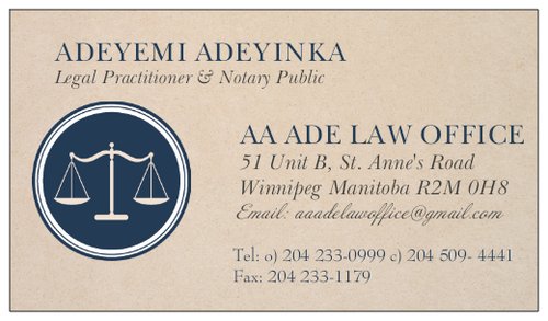 Notary Public Services in Winnipeg