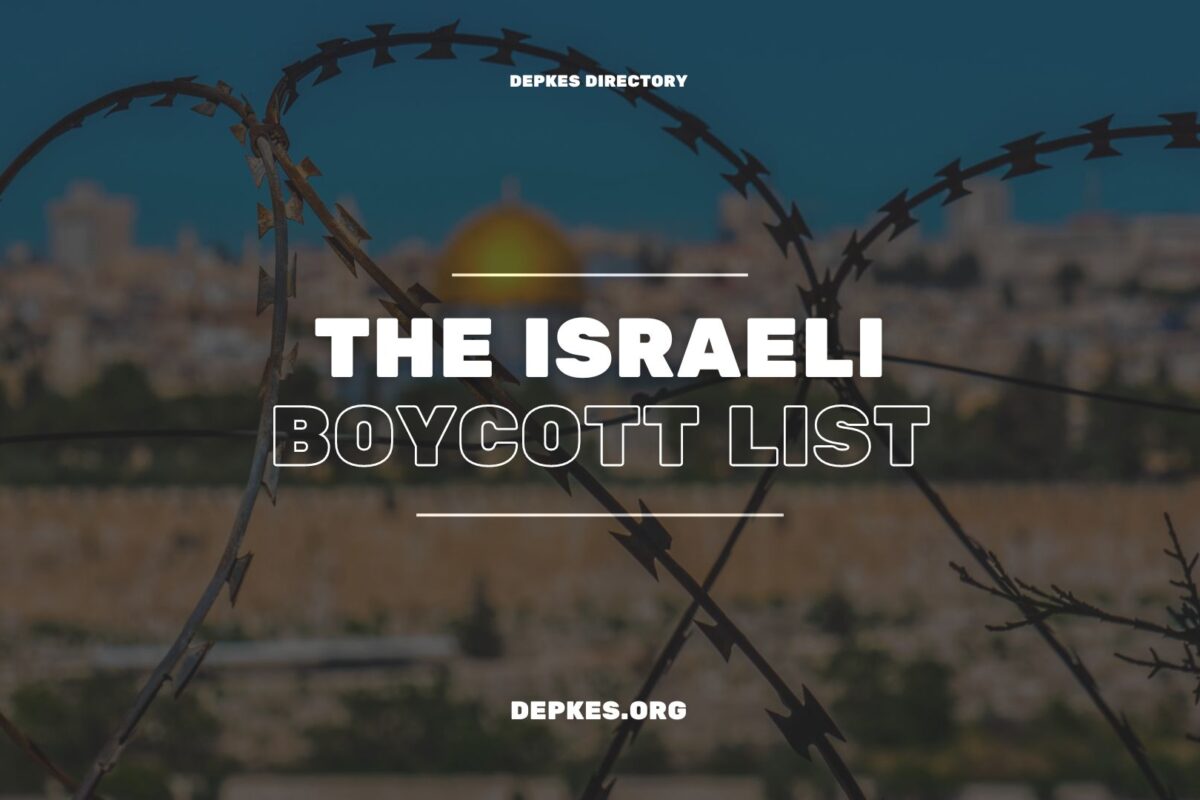 Cover Boycott Israel Depkes