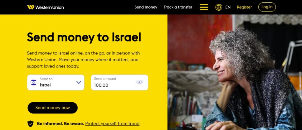 Send Money To Israel Via Western Union