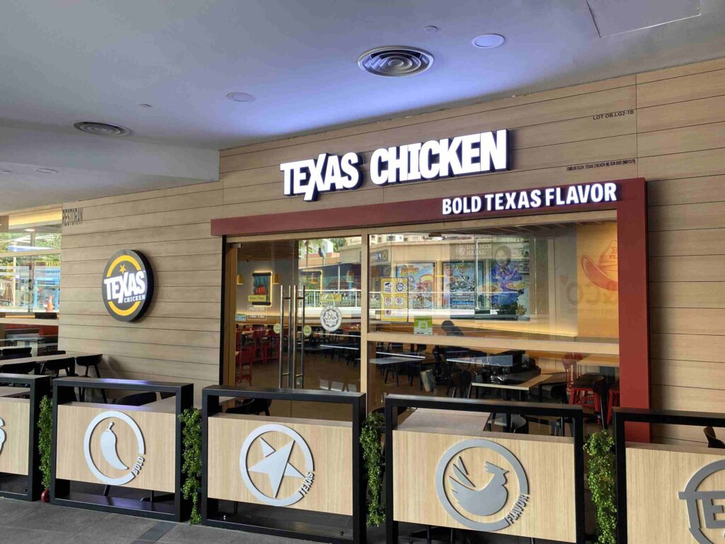 Texas Chicken Restoran In Malaysia