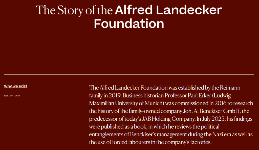 The Story Of The Alfred Landecker Foundation