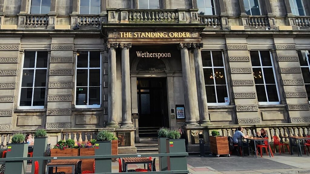 Wetherspoon The Standing Order, Edinburgh, Scotland