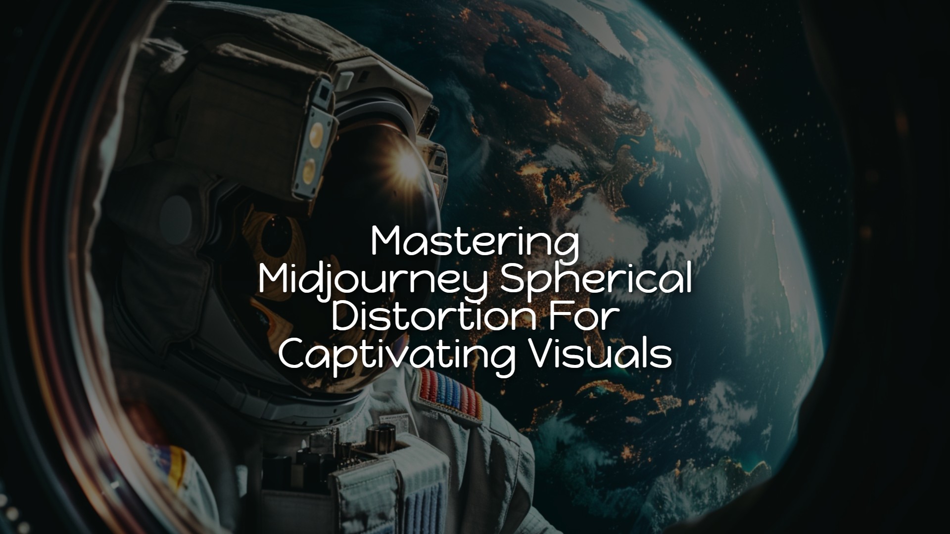 Midjourney Spherical Distortion For Captivating Visuals